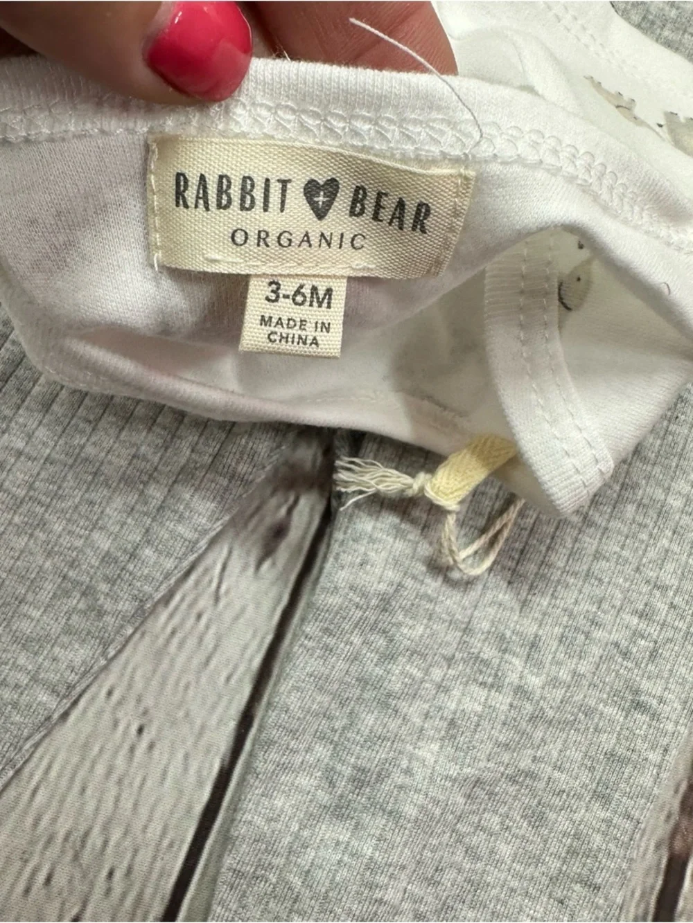 NWT Rabbit & Bear Elephant Baby Set 3-6M unisex neutral layette set